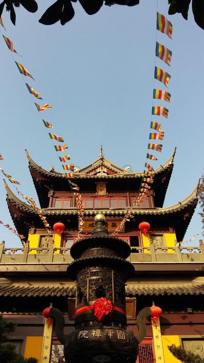 Tempio tradizionale a Shanghai