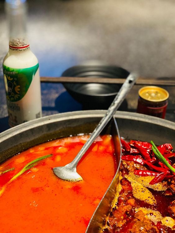 Hot pot piccante del Sichuan